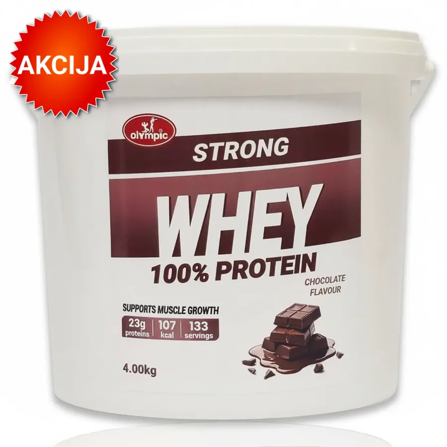 strong whey 4 kg cokolada
